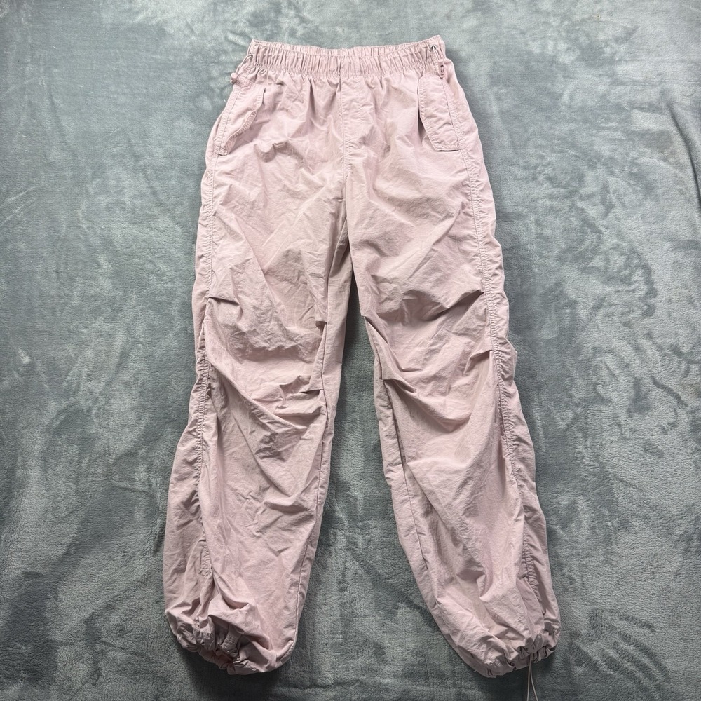 Love Tree Pink Parachute Jogger Pants Women's Medium Y2K Balloon Cargo